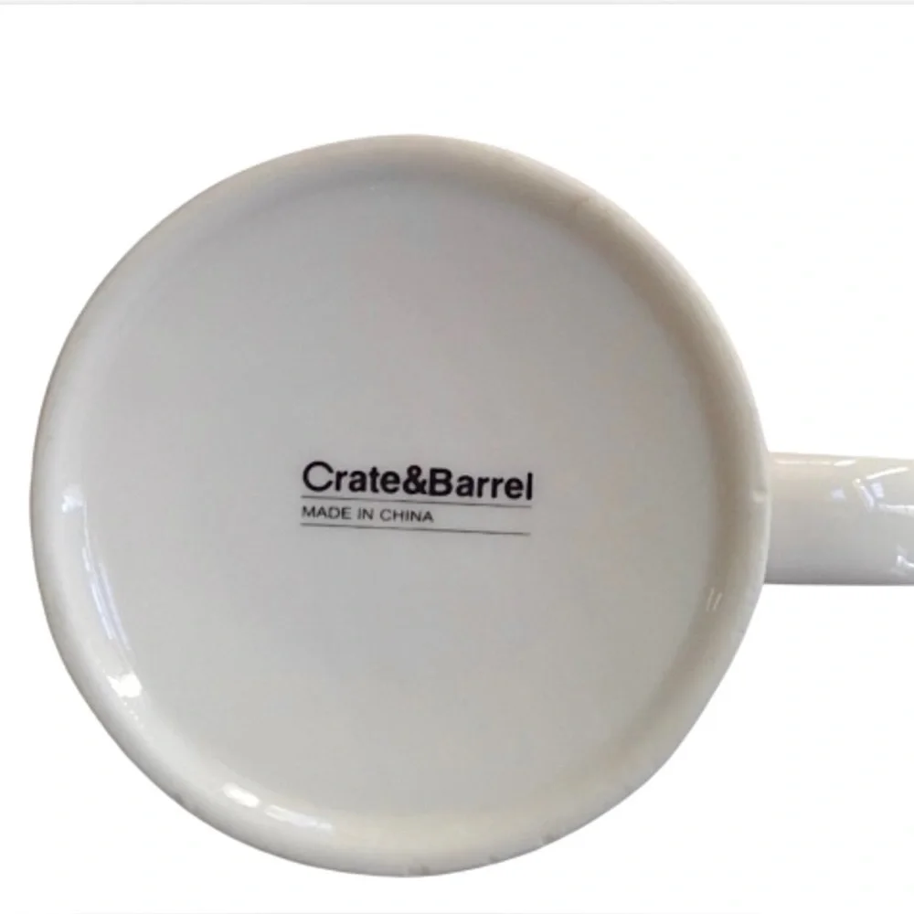 Crate&Barrel Candy Cane Mug